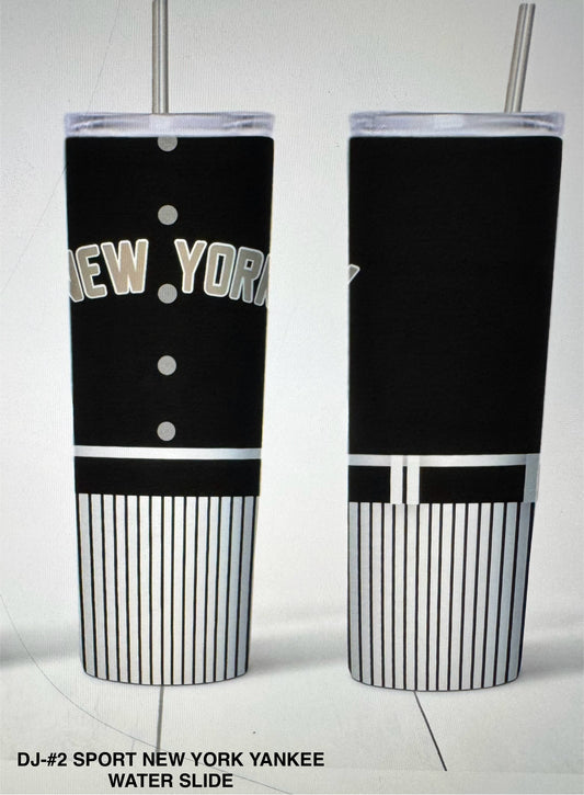 Tumbler DJ#2 SPORT BASEBALL NEW YORK YANKEES WATER SLIDE