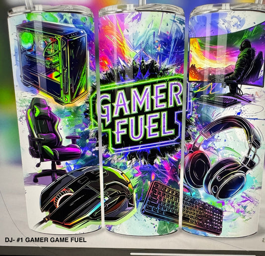 Tumbler DJ#1 GAMER  GAME FUEL